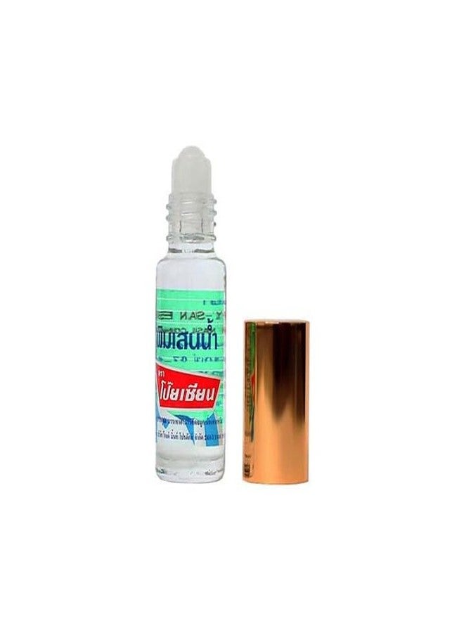 VIRAVIN HOUSEWARE POY-SIAN Thai Herbal Nasal Inhaler Roll-On, 8ml, Menthol Aromatherapy Oil - Image 3