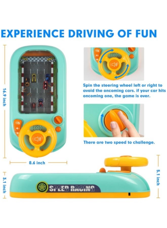 GGEROU Baby Toy,Musical Steering Wheel Toy,Simulation Driving Steering Wheel Musical Toys,Interactive Steering Wheel Toys for Kids,Interactive Educational Learning Race Car Toy for Age 3+ (Racing car)  - Image 4