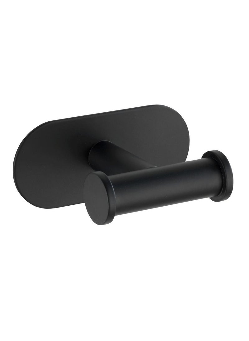 WENKO Turbo-Loc Duo Orea Black Matt Wall Hook, No Drilling Required, Double Hook for Handy Storage of Towels, Stainless Steel, Matte Black - pzsku/Z98F27682604B39BCC951Z/45/_/1702708236/76c1b34e-9b45-4556-832a-487d84cd7c76