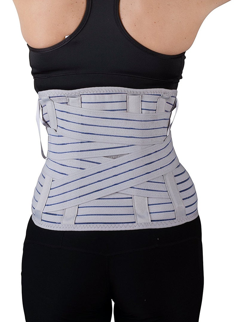 Soles Lumbar Back Brace Lumbosacral Back Support - Adjustable, Breathable Corset - Unisex- Reduces Back Pain, Supports Core Strength - Comfortable Design - Image 1