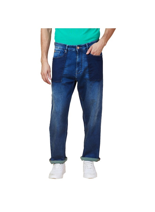 Being Human Mens Dark Tone Anti Fit Denims - Image 1