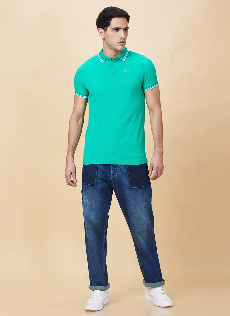 Being Human  Men Low Distress Light Fade Jeans for Men | Best Price UAE