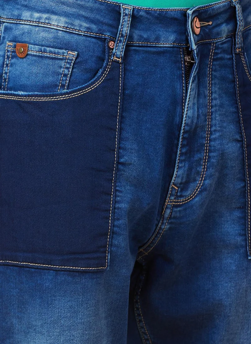 Being Human  Men Low Distress Light Fade Jeans for Men | Best Price UAE