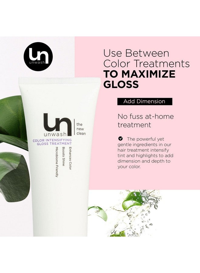 Unwash Hair Color Intensifying Treatment: Conditioning Hair Gloss Boosts Shine And Extends Color Adds Dimension And Color Depth 5.1 Fl Oz - Image 5
