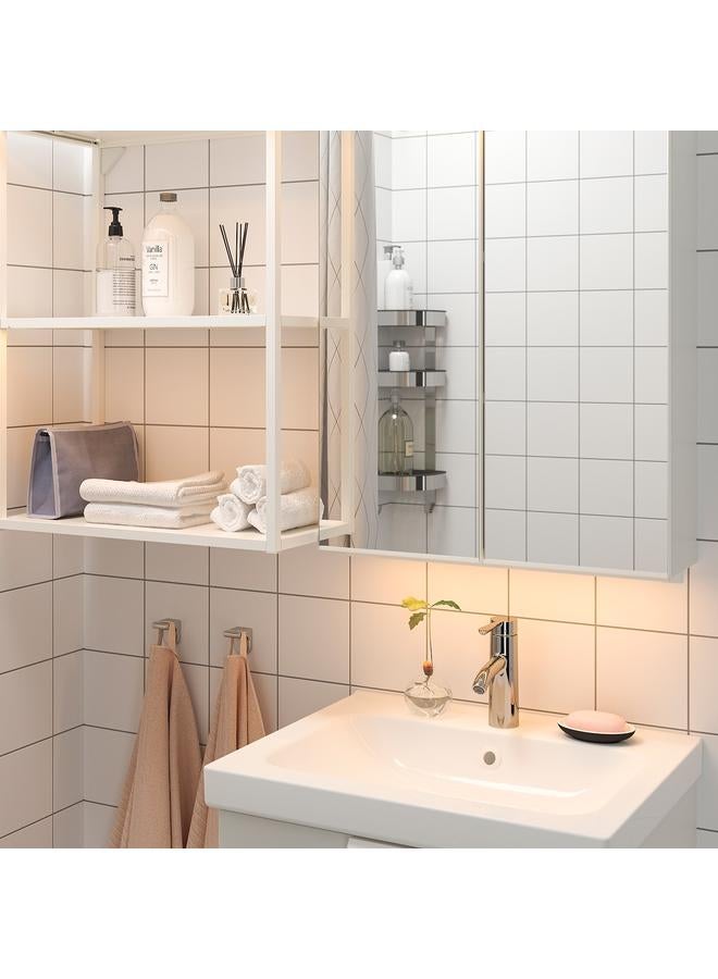 زبون شريط إضاءة حمام LED، قابل للتعتيم باللون الأبيض، 60 سم - Image 4