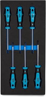 Capri Tools Kontour Star Screwdriver Set, 6-Piece with The Mechanics Tray - Image 1