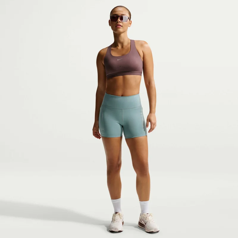Nike Purple Women's Swift Dri-FIT High-Support Running Sports Bra for Women | Best Price UAE