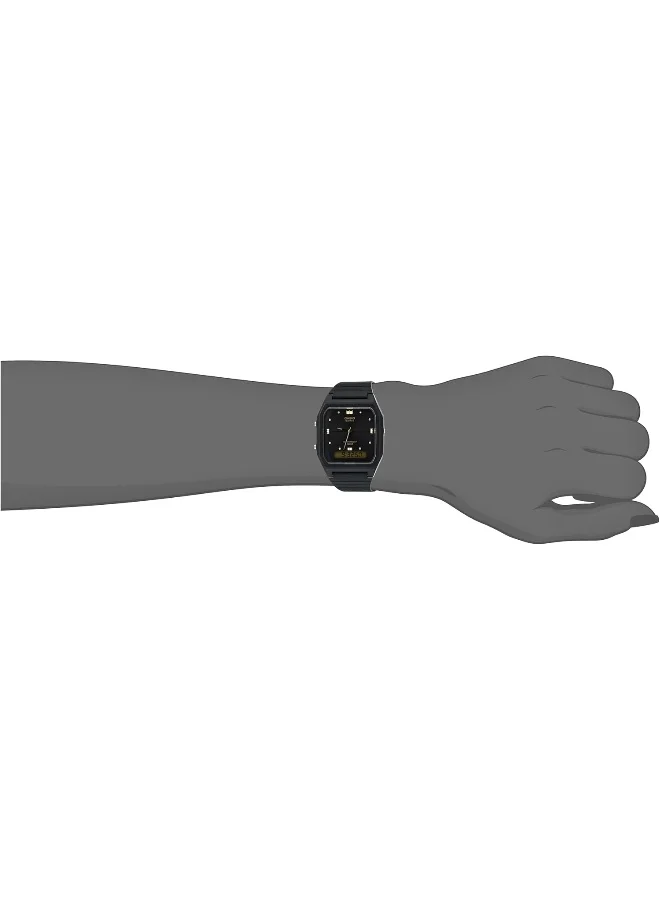 كاسيو Unisex Resin Analog-Digital Watch AW-48HE-1A - 31.1 mm