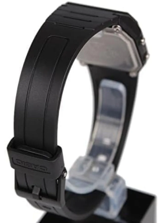 كاسيو Unisex Resin Analog-Digital Watch AW-48HE-1A - 31.1 mm