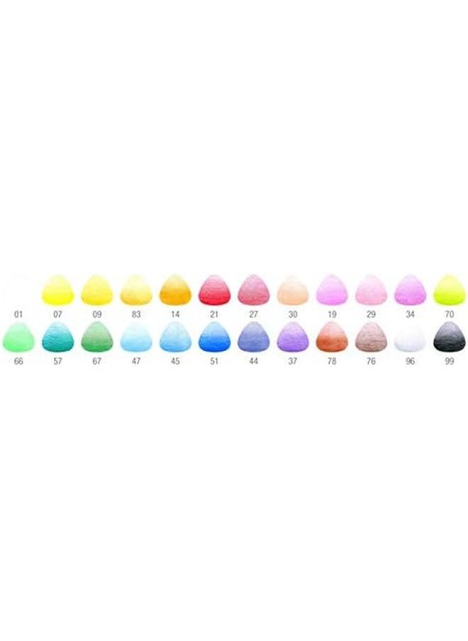 FABER-CASTELL - Color Pencils Tri Grip Lon 24 Coloring Pencils - Image 1