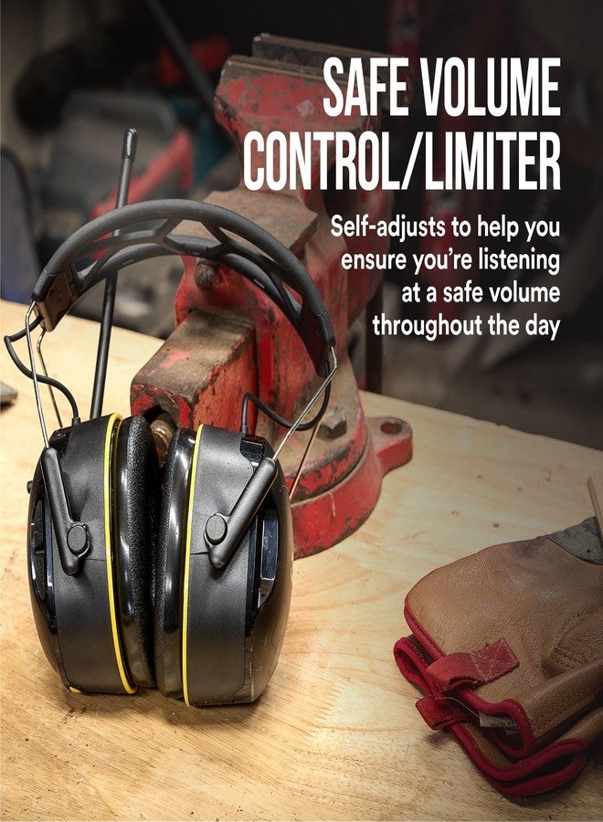 3أم سايفتي 3M WorkTunes Connect + واقي سمع لاسلكي AM/FM بتقنية البلوتوث، حماية سمع بتقنية البلوتوث مع معدل تقليل الضوضاء 26 ديسيبل - Image 2