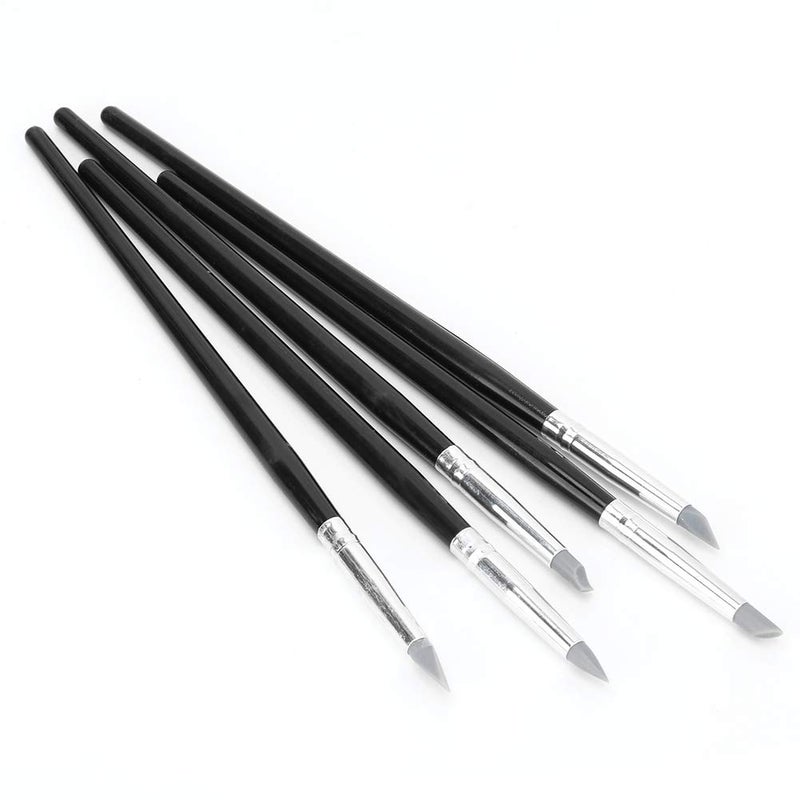 5Pcs Light Silicone Sculpting Tools Set Comfortable Handle For Sculptation - Image 2