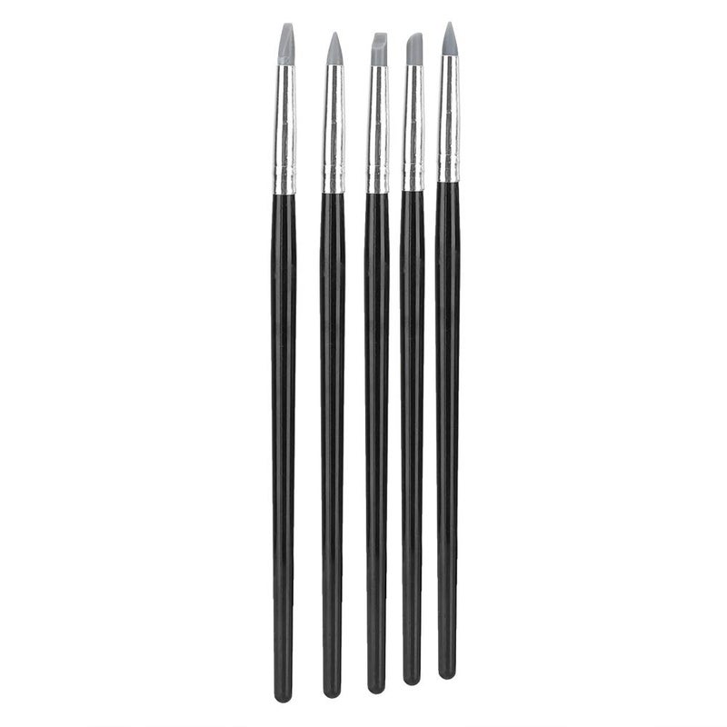 5Pcs Light Silicone Sculpting Tools Set Comfortable Handle For Sculptation - Image 3
