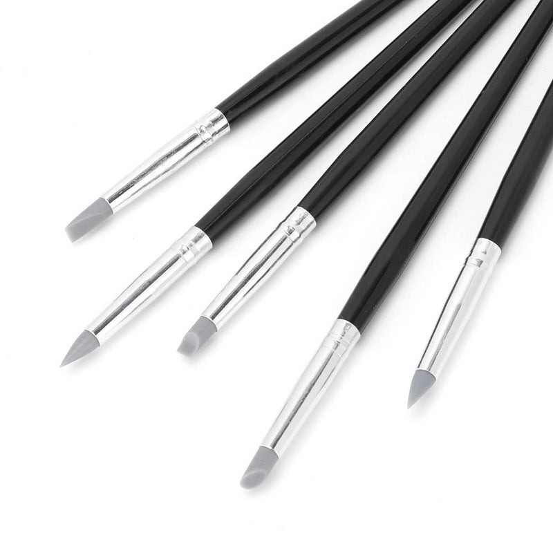 5Pcs Light Silicone Sculpting Tools Set Comfortable Handle For Sculptation - Image 5