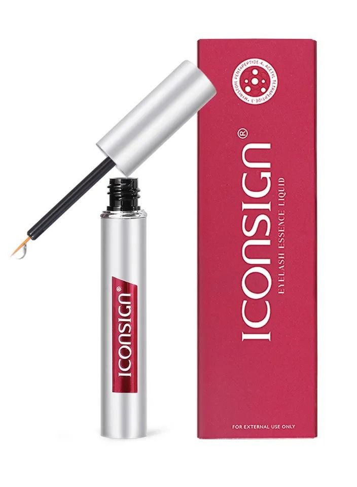ICONSIGN Iconsign Organic Plant Extract Eyelash Enhancing Liquid Serum for Quick 7 Days Eyelash and Eyebrow Growth - Image 1