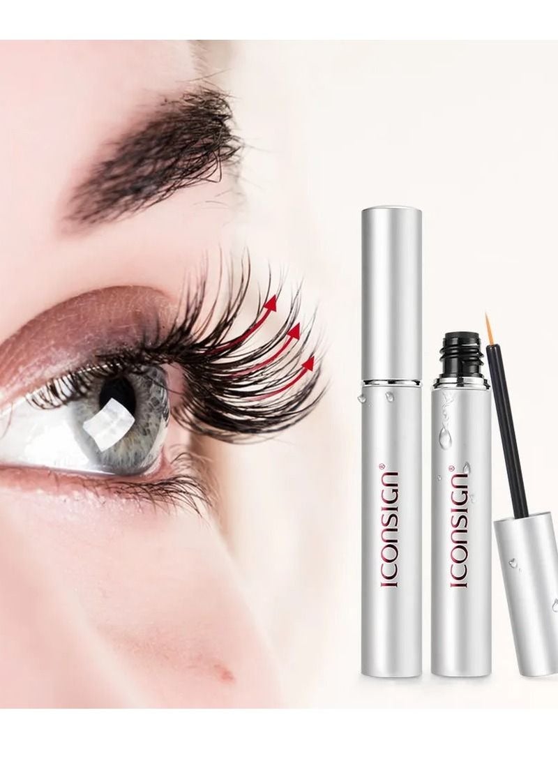 ICONSIGN Iconsign Organic Plant Extract Eyelash Enhancing Liquid Serum for Quick 7 Days Eyelash and Eyebrow Growth - Image 5
