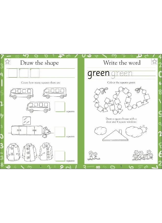 null - Maths Made Easy Shapes And Patterns Preschool Ages 3-5 (Carol Vorderman's Maths Made Easy) - Image 1