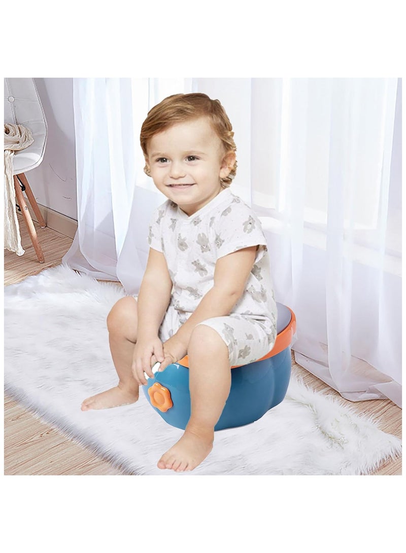 general Portable Potty for Toddler Travel Portable Toilet Foldable for Kids Potty Training Toilet with Travel Bag Toddler Toilet for Car Camping - Image 2
