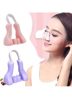 AS SEEN ON TV Nose Shaping Clip, Nose Up Lifting Shaper Clip, Pain Free Nose Bridge Straightener Corrector, Silicone Nose Lifter Beauty Clip Tools For Wide Nose, Low Nose, Curved Nose, Big Nose, (Purple)  - Image 4
