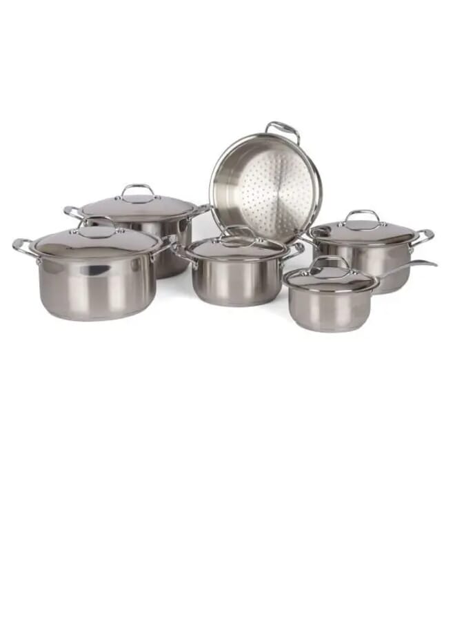 روكي طقم قدوراستيل 11 قطعة