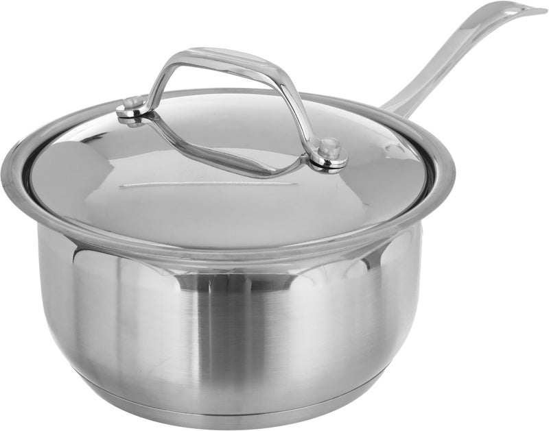 Rocky Steel Cookware Set, 11 Pieces - Silver - Image 4
