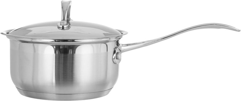 Rocky Steel Cookware Set, 11 Pieces - Silver - Image 5