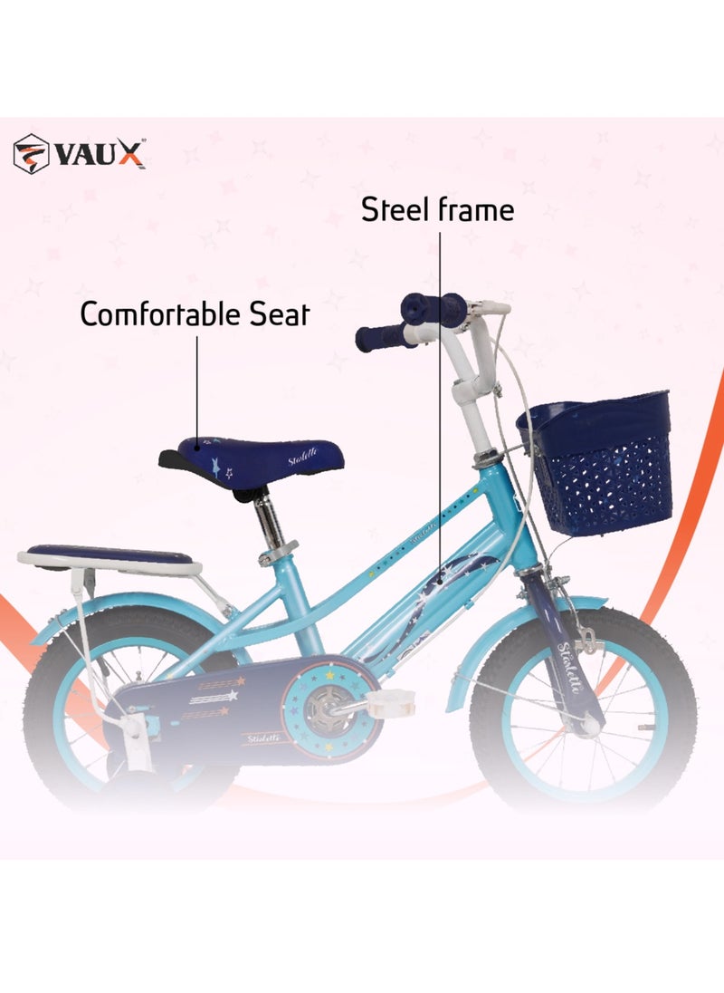 Vaux Vaux  - Starlette 14" Girls Bike - Green  - Image 3