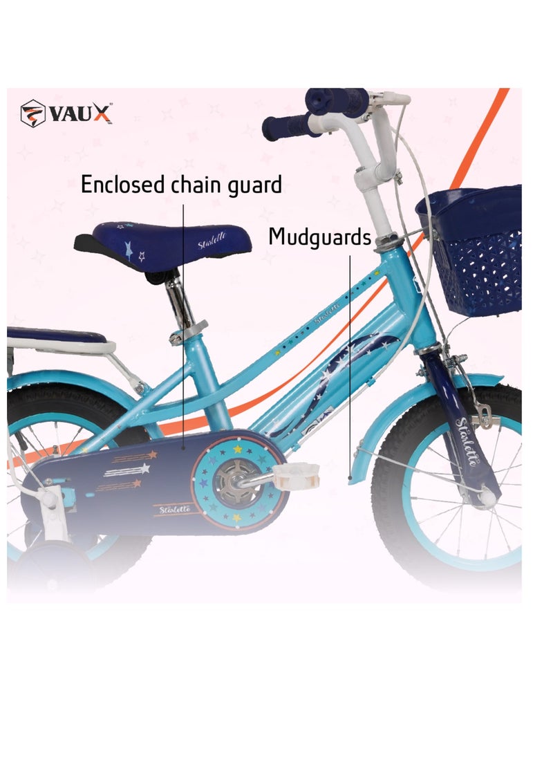 Vaux Vaux  - Starlette 14" Girls Bike - Green  - Image 5