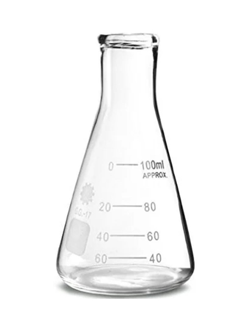 Generic - 12-Piece Laboratory Conical Flask 100ml Capacity - Image 1