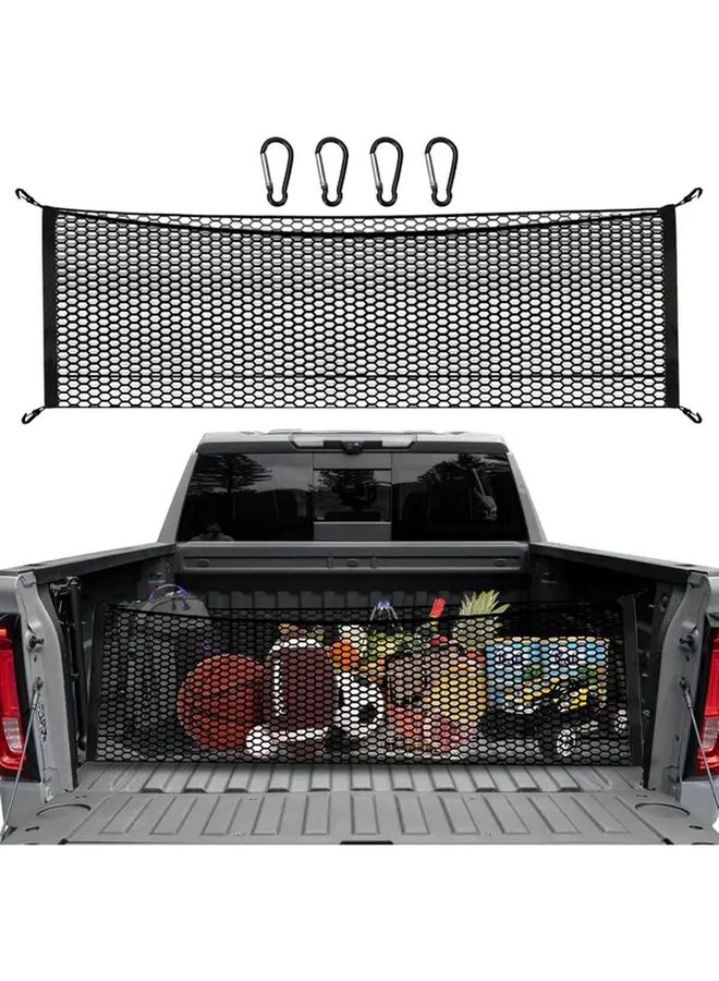 Variant Color Truck Bed Cargo Net Secure Mesh Load Organizer For Pickup Trailer Storage - Image 1