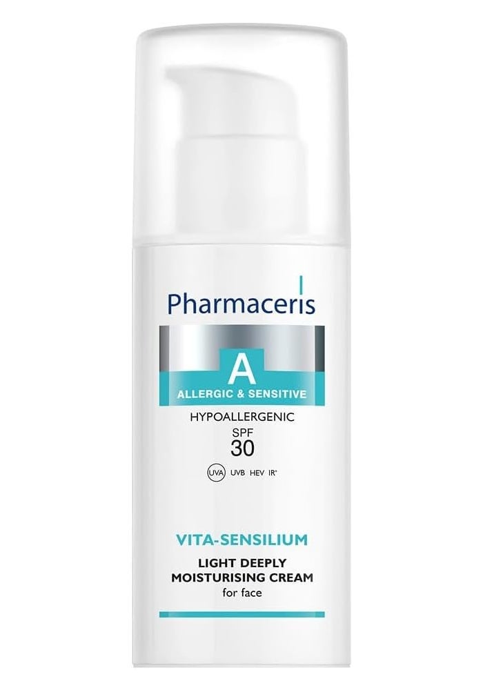 Pharmaceris A Vita-Sensilium Deeply Moisturizing Cream SPF 30 for Allergic and Sensitive Skin - 50ml - Image 2