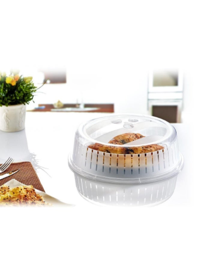 غطاء لحفظ الطعام في ميكرويف  26 سم - Image 1