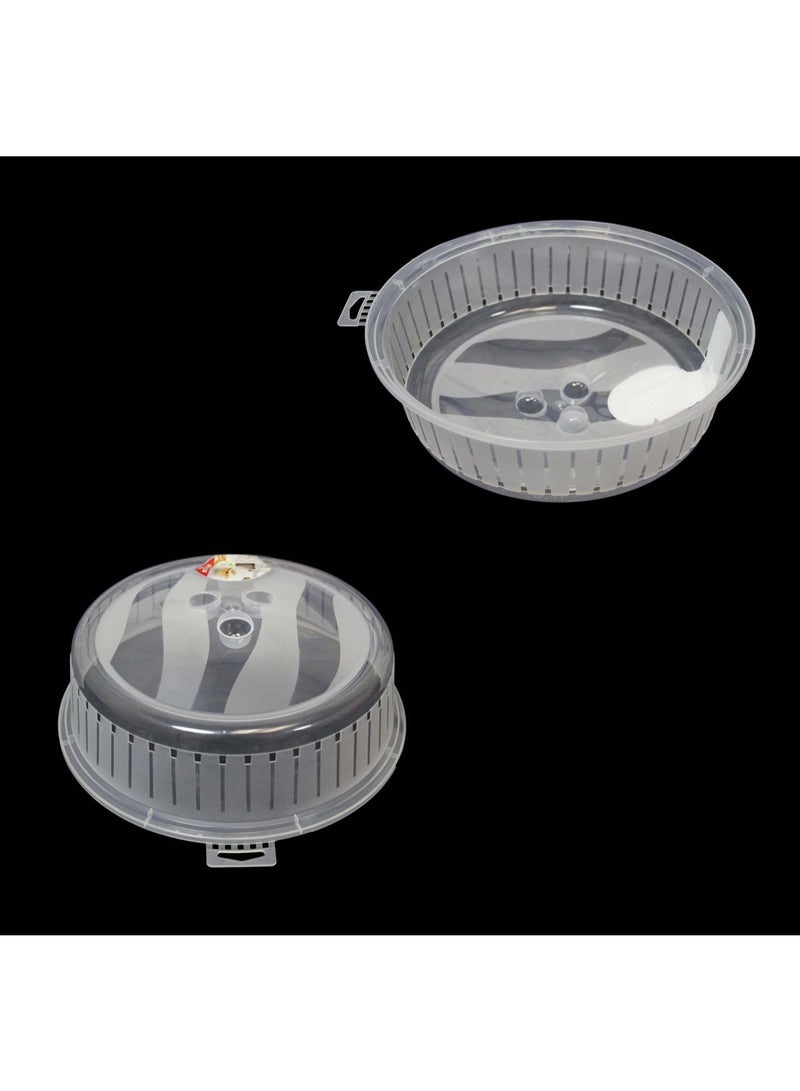 غطاء لحفظ الطعام في ميكرويف  26 سم - Image 2