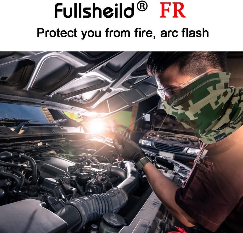 Fullsheild FR Flame Resistant Face Mask Full Cover Neck Gaiter Snood for Welding Hunting Army Military Working - Image 4