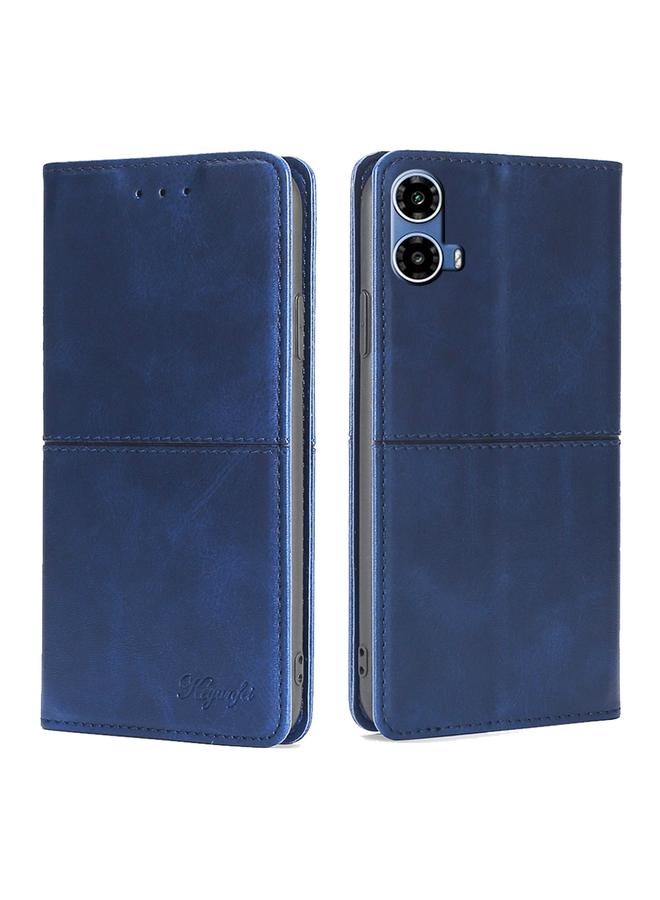 S-TOP Case For Motorola Moto G34 5G Cow Texture Magnetic Leather Phone Case - Image 1