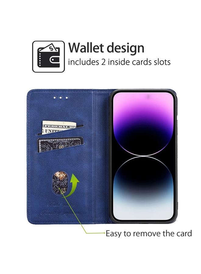 S-TOP Case For Motorola Moto G34 5G Cow Texture Magnetic Leather Phone Case - Image 2