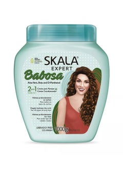 SKALA Skala Expert Babosa Hair Cream, 2-in-1 for Styling and Hydrating, with Aloe Vera, Karité Butter, D-Panthenol, 1000g  - Image 1