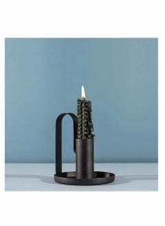Excefore Taper Candle Holders, Candlestick Set of 2, Anti Rust Retro Iron Vintage Candelabra Stand Candlelight Dinner Party Kitchen Home Decoration for Wedding Dinning Room Decoration  - Image 3