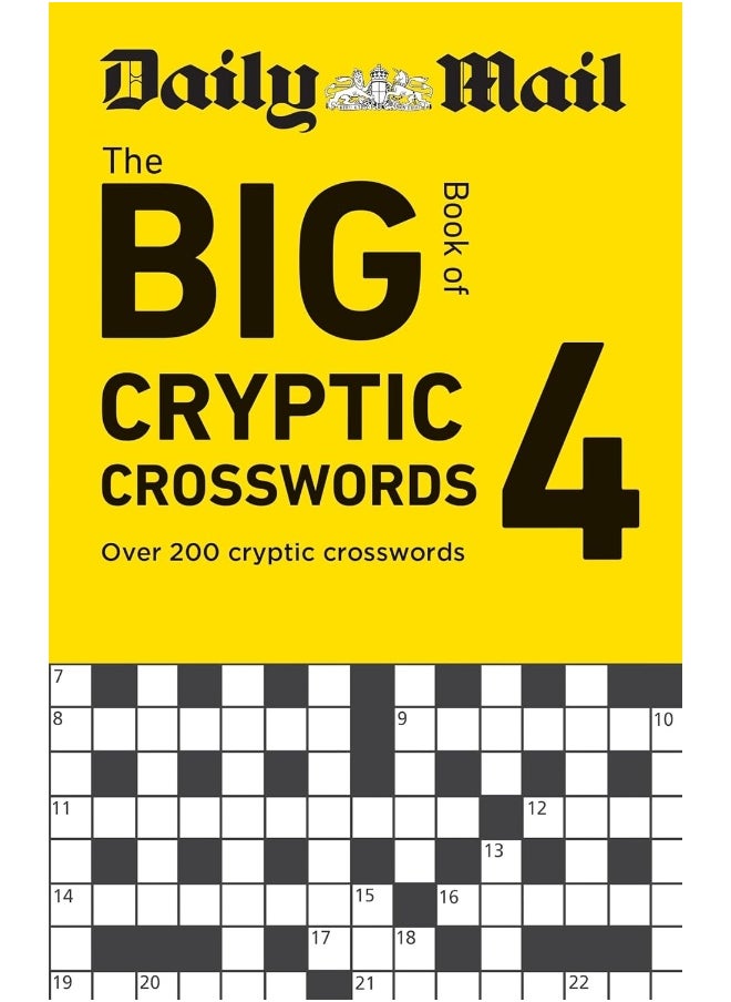 Daily Mail Big Book of Cryptic Crosswords Volume 4: Over 200 cryptic crosswords  - Image 1