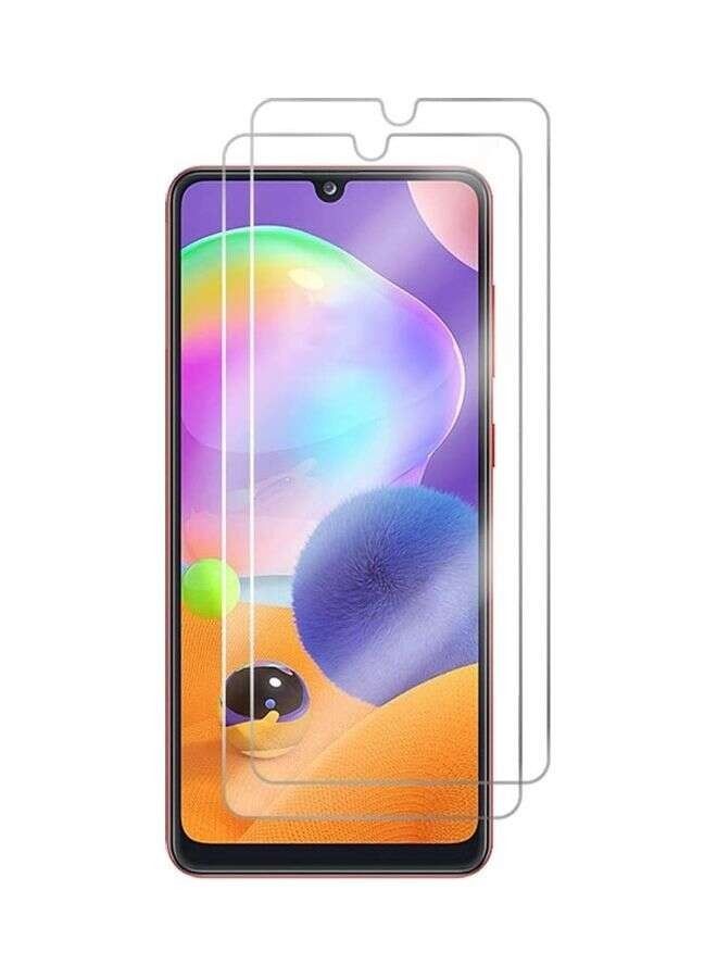 BORTONY 2-Piece Screen Protector For Samsung Galaxy A31 Clear - Image 1