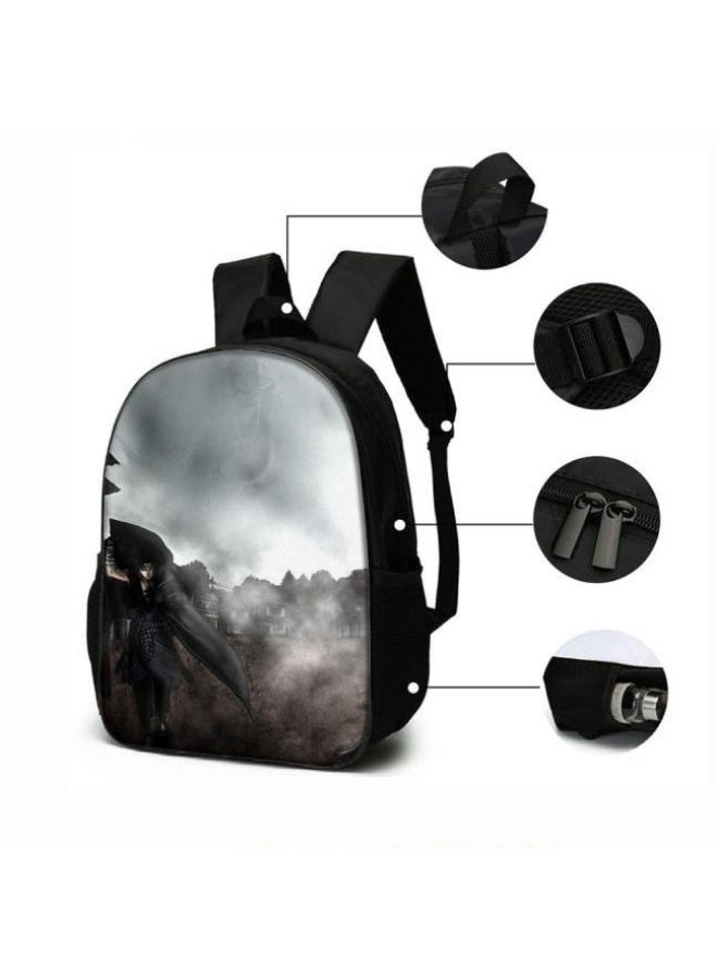 عام حقيبة ظهر مطبوعة بالرسوم المتحركة + حقيبة يد + مجموعة حقيبة قلم، مجموعة حقيبة عملية من ثلاث قطع (يتوفر الطلاب والأطفال والأصدقاء وتسلق الجبال وما إلى ذلك) - Image 3