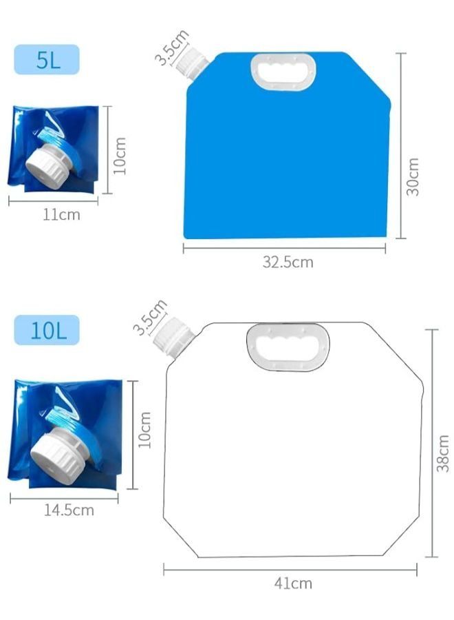EasyLife 5L Outdoor Portable Folding Water Bag  - Image 4