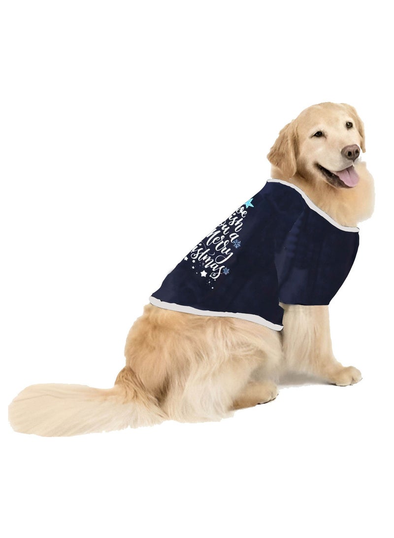 TAPIT Christmas Family Matching Pajamas Classical Nightwear Sleepwear Sets Long Sleeve Pjs for for Adults Kids and Baby Holiday Xmas Sleepwear Set (Dog zise)  - Image 1