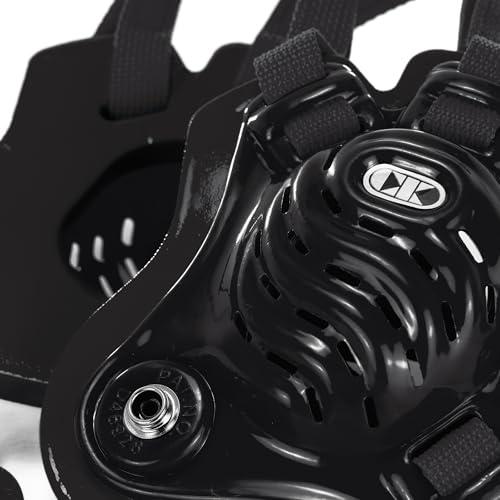 Cliff Keen Youth Tornado Wrestling Headgear (Black/Black/Black) - Image 3