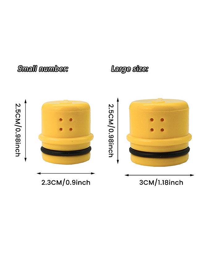 Photon 2 قطعة بيديه محمولة للسفر والتخييم والمشي لمسافات طويلة في المناطق النائية، فوهات رش 360 درجة محول زجاجة عالمي لأي زجاجة مياه بلاستيكية - تصميم مضغوط لأساسيات رعاية الحيوانات الأليفة بعد الولادة والحيض - Image 2