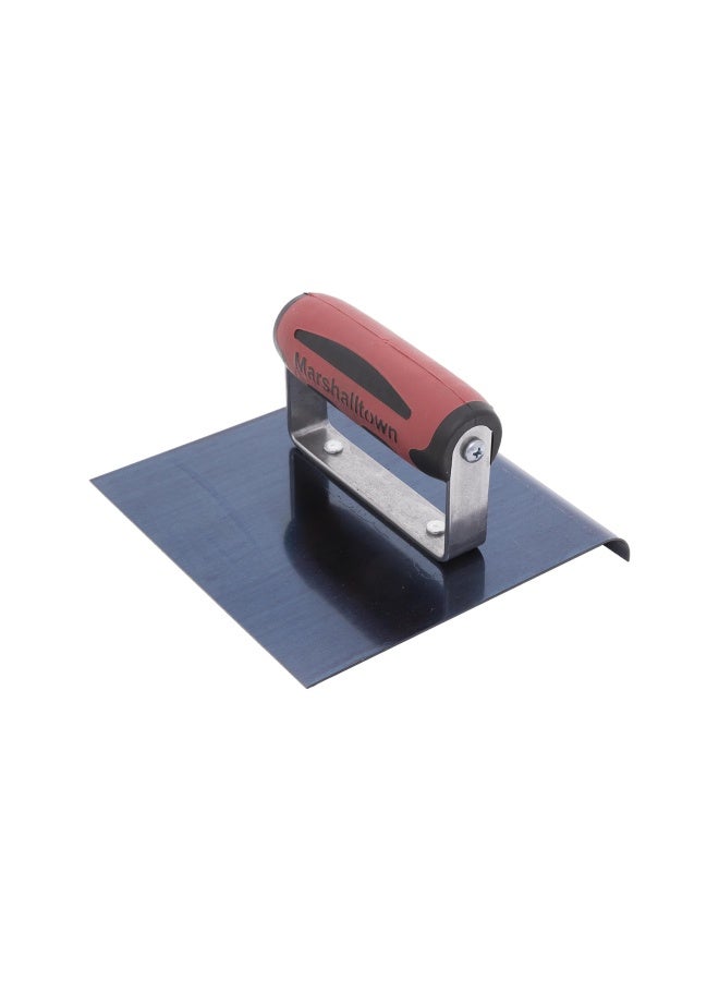 MARSHALLTOWN 163Bd 6 X 6 Blue Steel Edge Trowel 1 2R 5 8L Durasoft Handle 152X152 Mm - Image 4