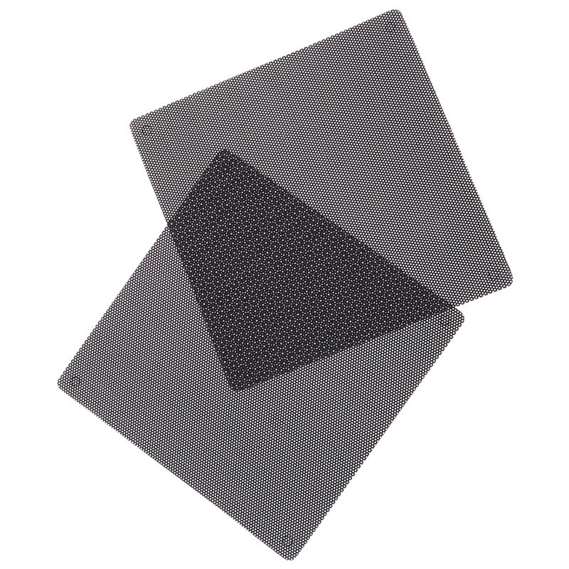 4 Pcs PVC Computer Mesh Cover for Chassis Fan (14x14cm) - Image 5
