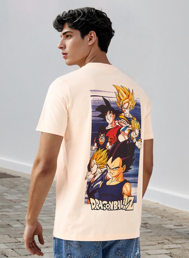SP Characters Print Crew Neck T-shirt - Image 4