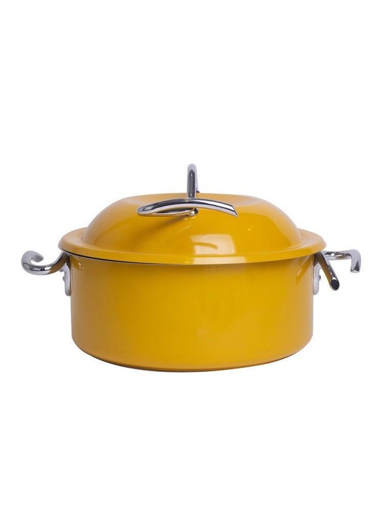 Alsaif home Small round steel heater, bring Al Saif Home color 