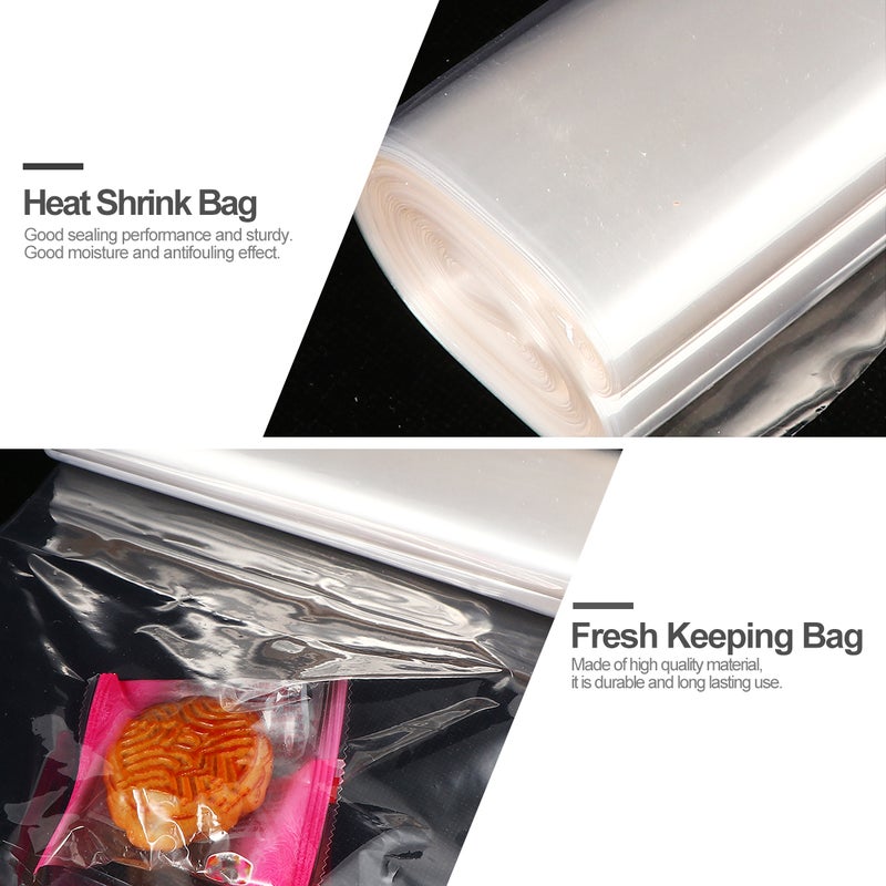 1 Roll Clear Heat Shrink Bag Heat Shrinking Film Heat Shrink Film Bag - Image 5